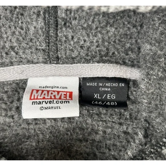 Marvel Punisher Skull Symbol Men Hoodie With Drawstring And Pockets Size XL - Picture 7 of 11